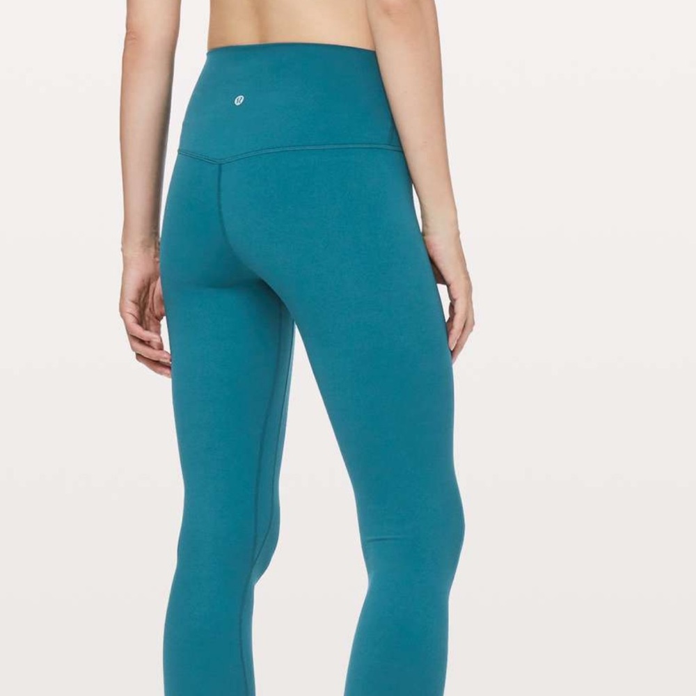 Lululemon Align Leggings 💎  Size 6 Cropped 💎 Teal